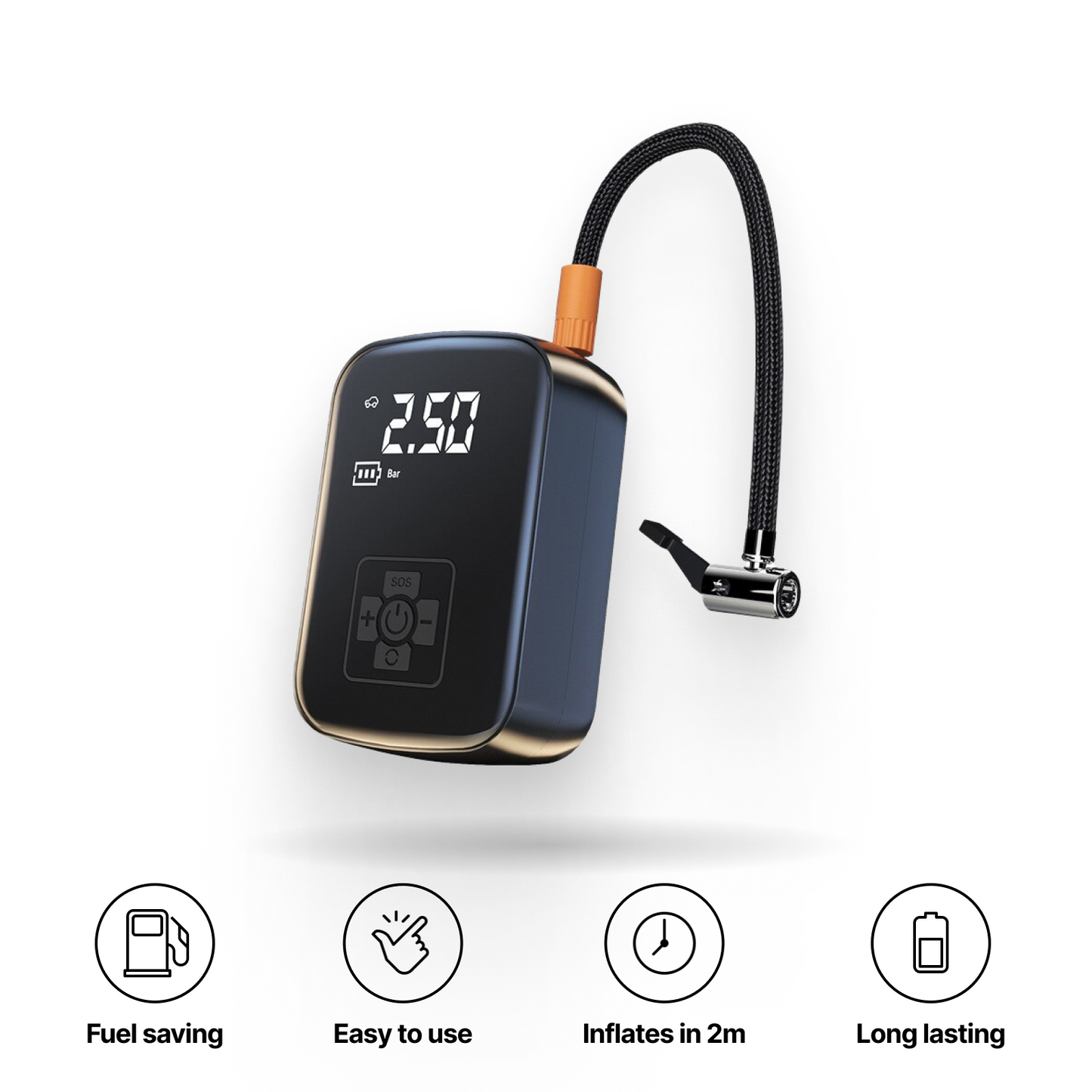 LuxeLight - Cordless Car Tyre Inflator