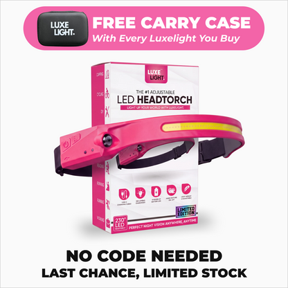 Luxelight™ LED Headlamp — Limited Edition Color Collection