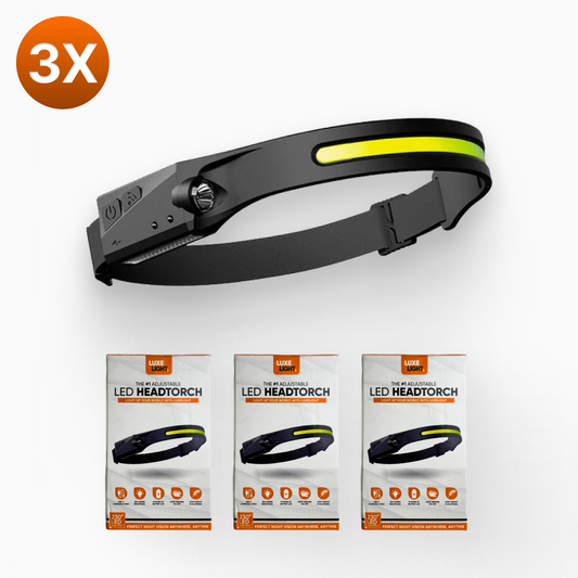 LuxeLight LED Headtorch (GET 3)