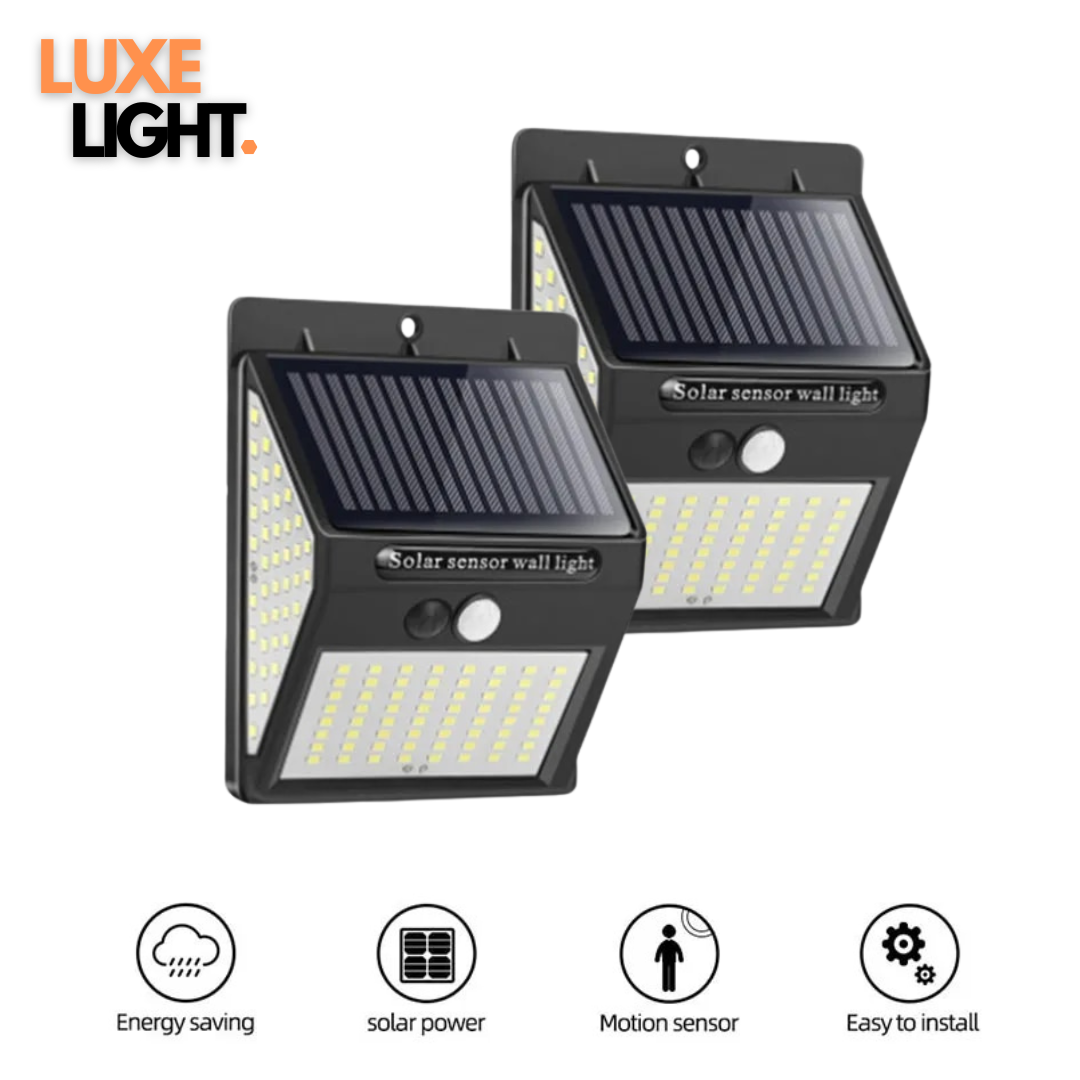 LuxeLight™ Solar Security Outdoor Lights