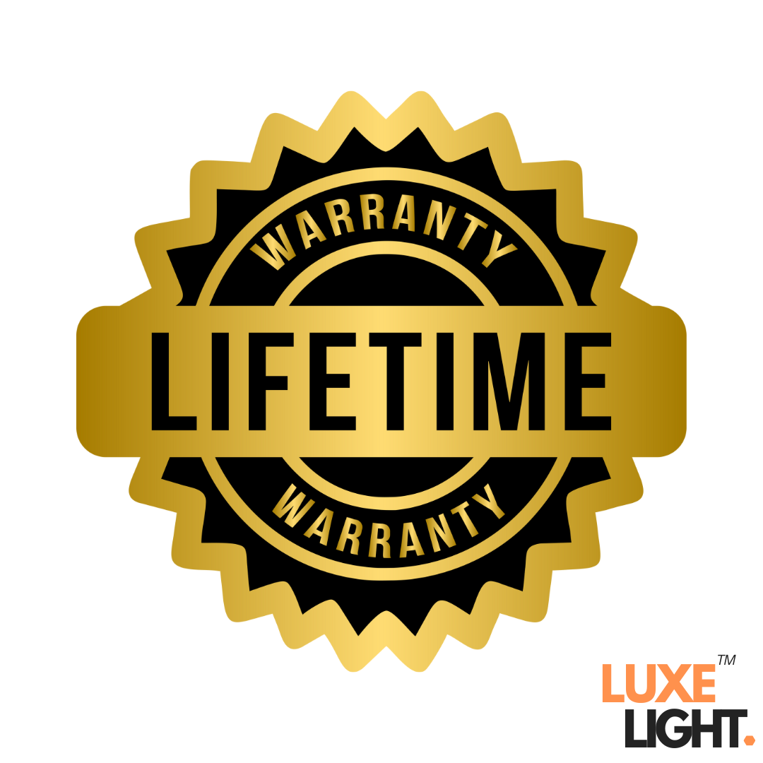 LuxeLight Solar Lights Lifetime Warranty