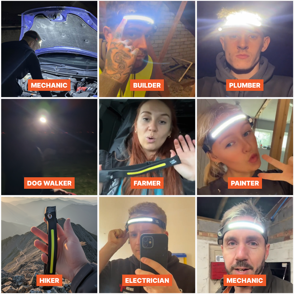 LuxeLight™ LED Headtorch